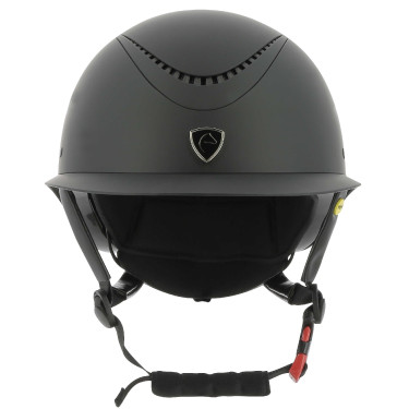 Casco EQUITHEME Wings Negro mate