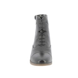 Botas Equithème Wavy cordones / cremallera Negro