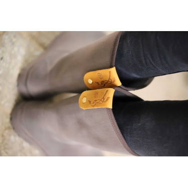 Botines Pénélope Lola Castaño Marrón