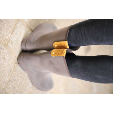 Botines Pénélope Lola Castaño Marrón