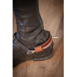 Cubiertas de espuelas Pénélope Spurs Coñac Marrón