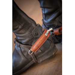 Cubiertas de espuelas Pénélope Spurs Coñac Marrón