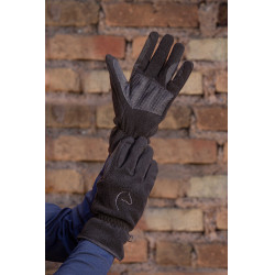 Guantes polares Equi-Theme Picot Negro Guantes polares Equi-Theme Picot Negro