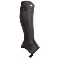 Polainas cuero Schubert T de T Marrón oscuro