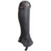 Polainas cuero Schubert T de T Marrón oscuro