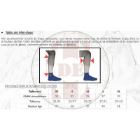 Polainas cuero Schubert T de T Marrón oscuro