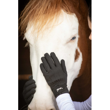 Guantes Pénélope Hiver Negro