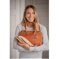 Bolso PENELOPE - Maëlys - Tamaño pequeño Coñac Marrón