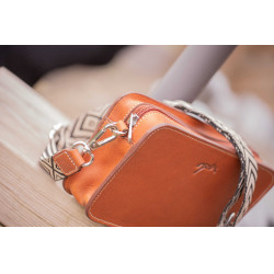 Bolso PENELOPE - Lizzie Coñac Marrón