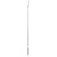 Fusta de doma Whip & Go con pomo metálico Borgoña / plata Burdeos Fusta de doma Whip & Go con pomo metálico Borgoña / plata Burdeos