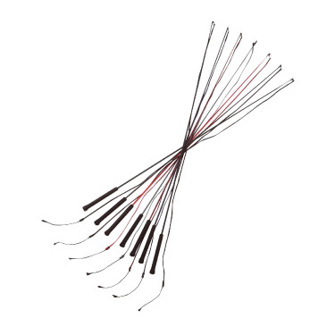 Látigo WHIP & GO poliamida maciza Negro