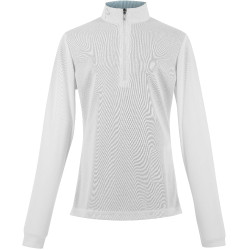 Polo de malla Equithème Buffy Blanco