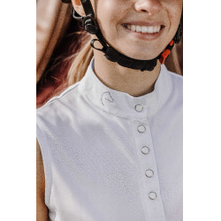 Polo de malla Equithème Molly Blanco Polo de malla Equithème Molly Blanco