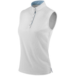 Polo de malla Equithème Molly Blanco Polo de malla Equithème Molly Blanco