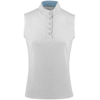 Polo de malla Equithème Molly Blanco Polo de malla Equithème Molly Blanco