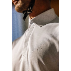 Polo de malla Equithème Edy Blanco