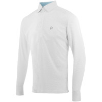 Polo de malla Equithème Dany Blanco Polo de malla Equithème Dany Blanco
