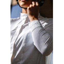Camisa EQUITHÈME 'Julia' Blanco