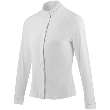 Camisa EQUITHÈME 'Julia' Blanco Camisa EQUITHÈME 'Julia' Blanco