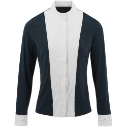 Camisa EQUITHÈME 'Julia' Azul marino