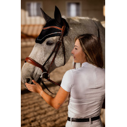 Polo EQUITHÈME 'Funza' de manga corta Blanco Polo EQUITHÈME 'Funza' de manga corta Blanco