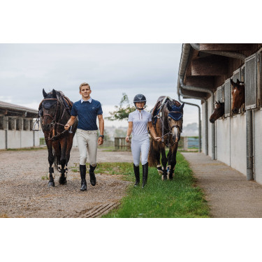 Polo Equithème Riyadh Blanco