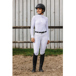 Polo EQUITHÈME - Estoril Blanco Polo EQUITHÈME - Estoril Blanco