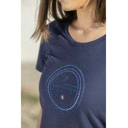 Camiseta Equithème Anna Azul marino