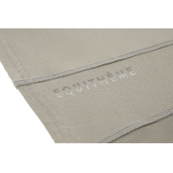 Camiseta EQUITHÈME Marion Gris pardo Marrón Camiseta EQUITHÈME Marion Gris pardo Marrón