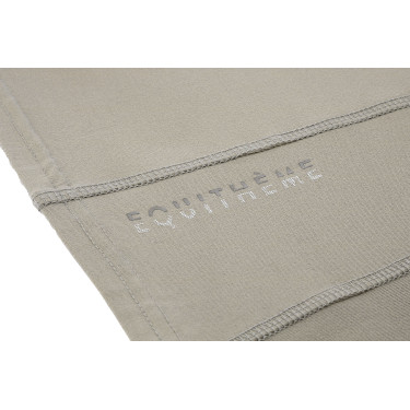 Camiseta EQUITHÈME Marion Gris pardo Marrón Camiseta EQUITHÈME Marion Gris pardo Marrón