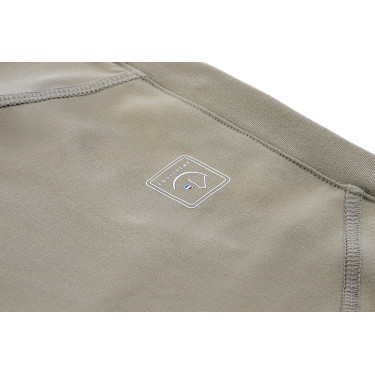 Camiseta EQUITHÈME Marion Gris pardo Marrón Camiseta EQUITHÈME Marion Gris pardo Marrón