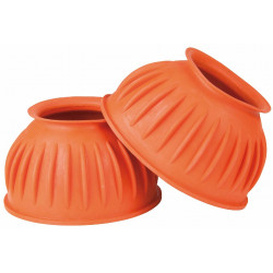 Campanas cerradas goma T de T Naranja