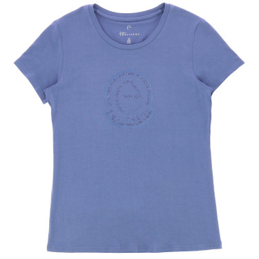 Camiseta Je t'aime EQUITHÈME - Rosalie Púrpura Violeta