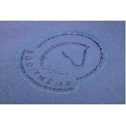 Camiseta Je t'aime EQUITHÈME - Rosalie Púrpura Violeta