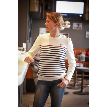 Pénélope Maelle Crudo / marino / rojo Motifs