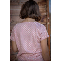 Camiseta Penélope Poppy Selva Blanco Camiseta Penélope Poppy Selva Blanco