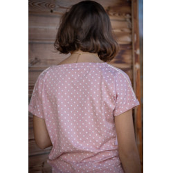 Camiseta Penélope Poppy Desnudo Rosa