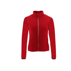 Chaqueta polar Equithème Lena Cereza Rojo Chaqueta polar Equithème Lena Cereza Rojo