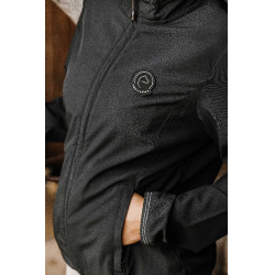 Chaqueta repelente al agua Je t'aime EQUITHÈME - Dakota Negro