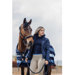 Cazadora corta Equithème Originals Alina Marino Azul marino