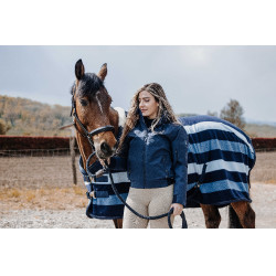Cazadora corta Equithème Originals Alina Marino Azul marino