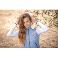 Chaqueta acolchada Pénélope Roger sin mangas Azul ártico Chaqueta acolchada Pénélope Roger sin mangas Azul ártico