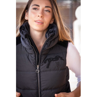 Chaqueta acolchada Pénélope Sonia sin mangas Negro Chaqueta acolchada Pénélope Sonia sin mangas Negro