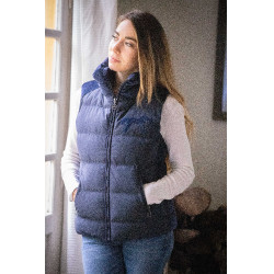 Chaqueta acolchada Pénélope Sonia sin mangas Azul marino Chaqueta acolchada Pénélope Sonia sin mangas Azul marino