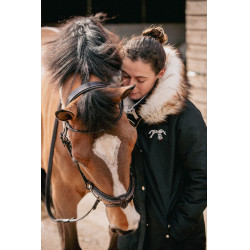 Parka Pénélope Mega Lyon Negro