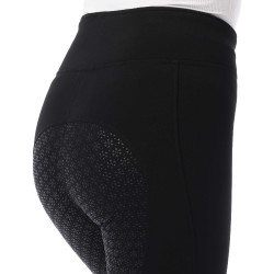 Pantalón de softshell Equi-Theme Dolomyt con culera de silicona Negro