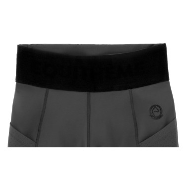 Legging Je t'aime Equithème Iris Gris oscuro