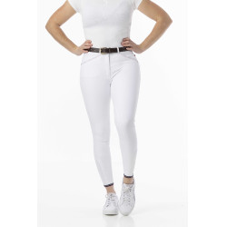 Pantalón Equithème Yolande reciclado Blanco Pantalón Equithème Yolande reciclado Blanco