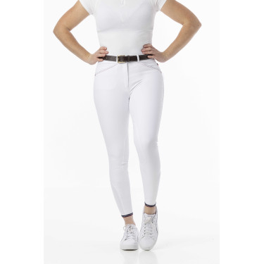 Pantalón Equithème Yolande reciclado Blanco Pantalón Equithème Yolande reciclado Blanco
