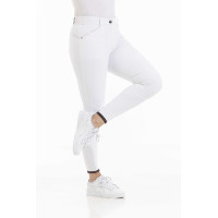 Pantalón Equithème Yolande reciclado Blanco